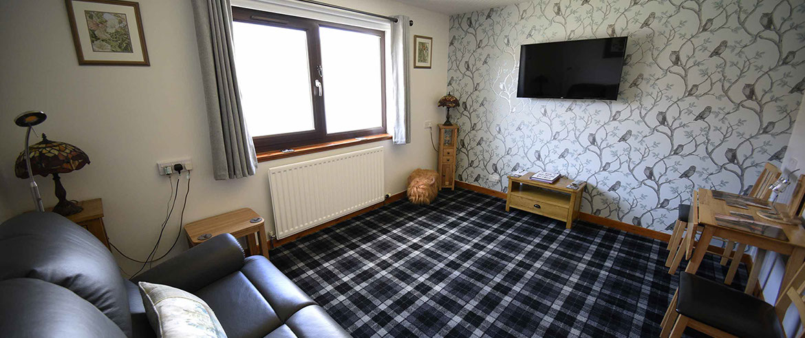 Bed and Breakfast suite accommodation at Loch Aluinn in Sconser on the Isle of Skye