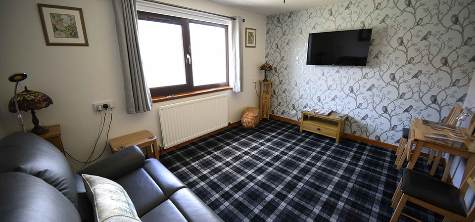 Bed and Breakfast suite accommodation at Loch Aluinn in Sconser on the Isle of Skye