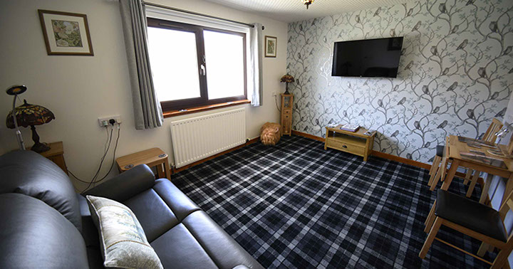 Bed and Breakfast suite accommodation at Loch Aluinn in Sconser on the Isle of Skye