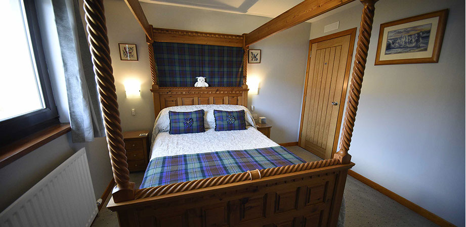 Enjoy sea views at Loch Aluinn bed and breakfast suite accommodation in Sconser