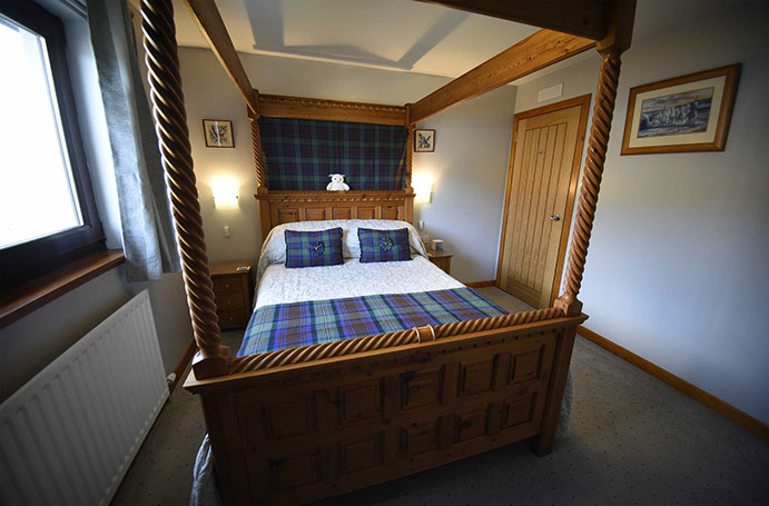 Enjoy sea views at Loch Aluinn bed and breakfast suite accommodation in Sconser