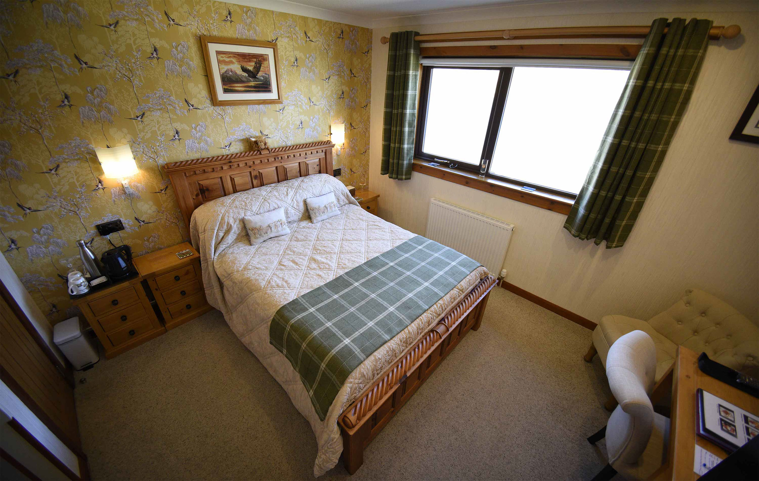 Enjoy stunning sea views and seating areas at Taransay House Luxury Bed and Breakfast in Portree
