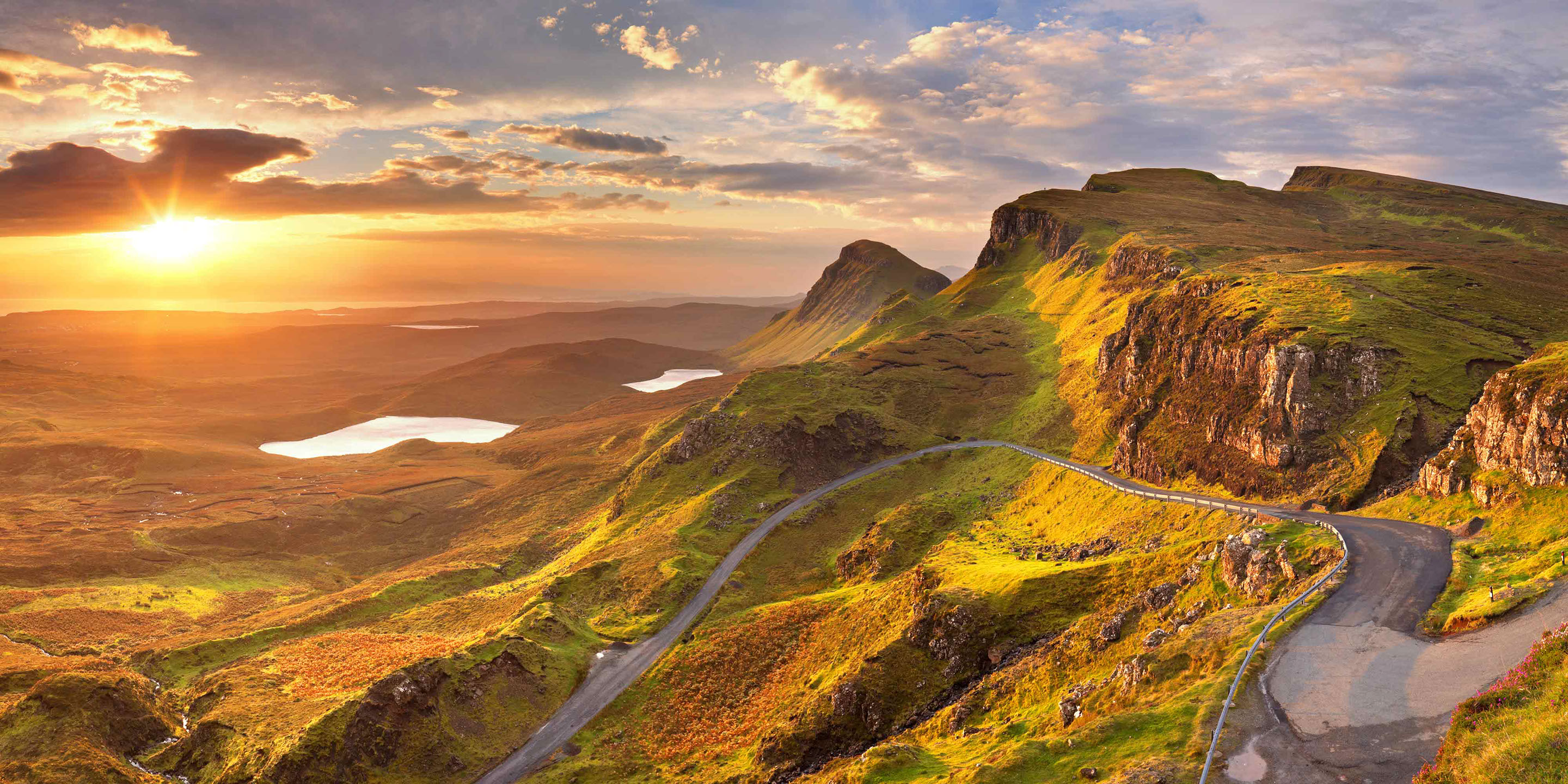 The Quiraing on the Isle of Skye is a short drive from our bed and breakfast accommodation in Sconser